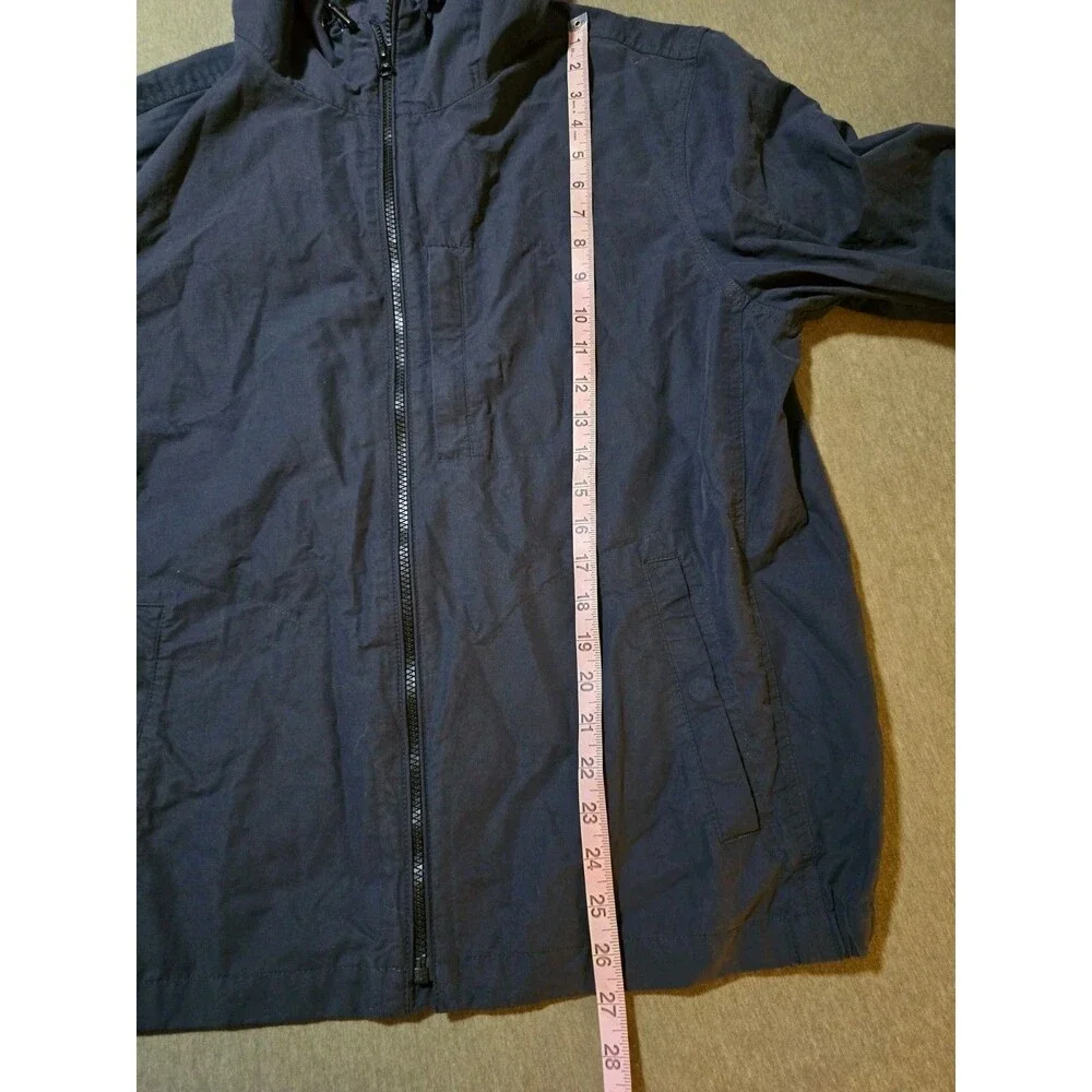 J Crew Jacket Anorak Large Mens All Weather Jacket Navy